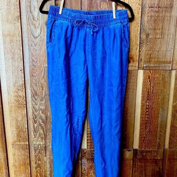 Liquid X Denim Joggers - Picture 1 of 4